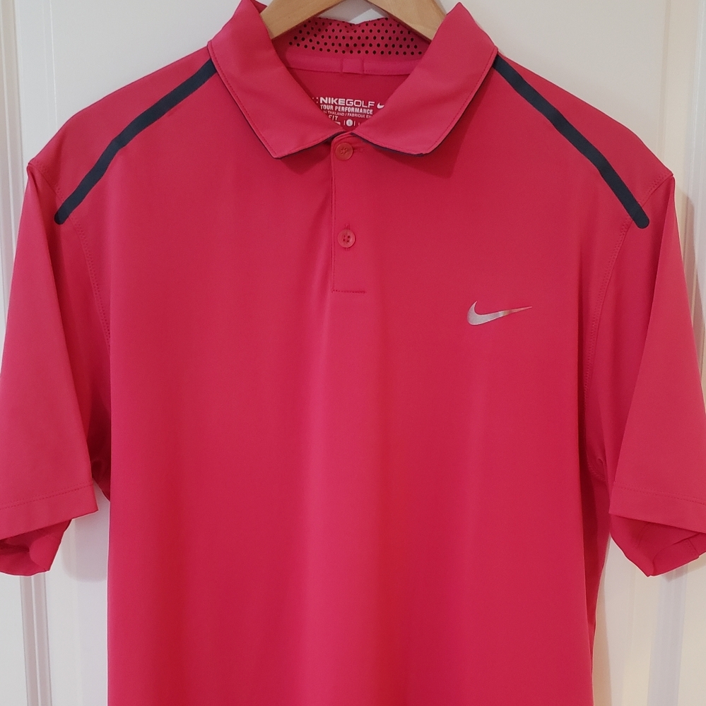Mens Nike Tour Performance Golf Shirt